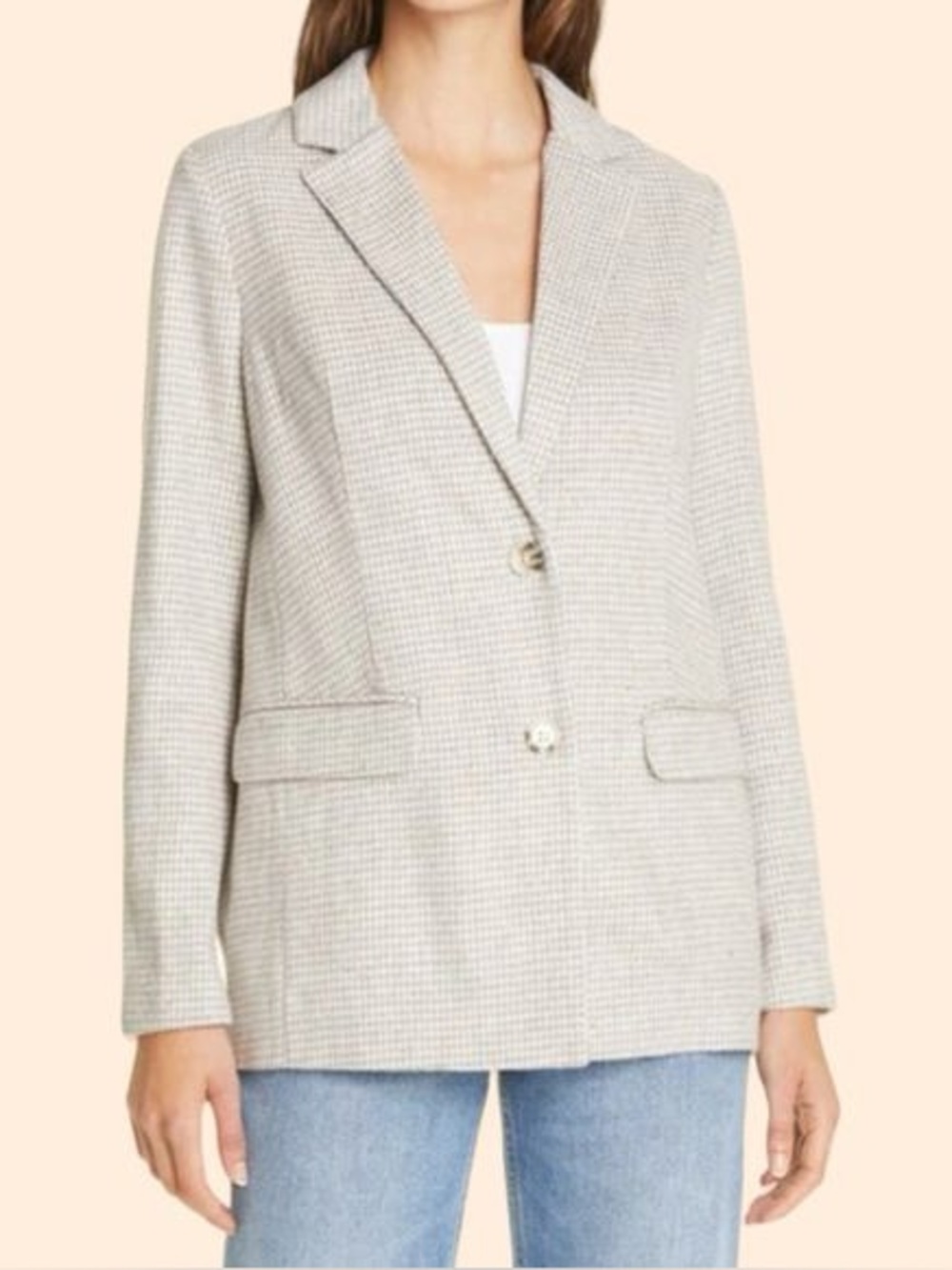 Rails Houndstooth Blazer